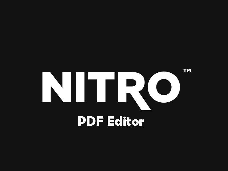 Nitro PDF Editor